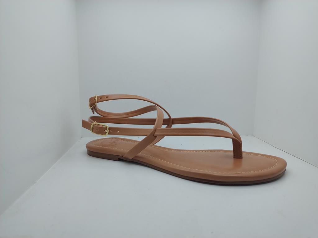 Rasteira Bico Redondo - 3 Marias